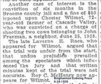 Wilmot, Chester - 2ndArticle